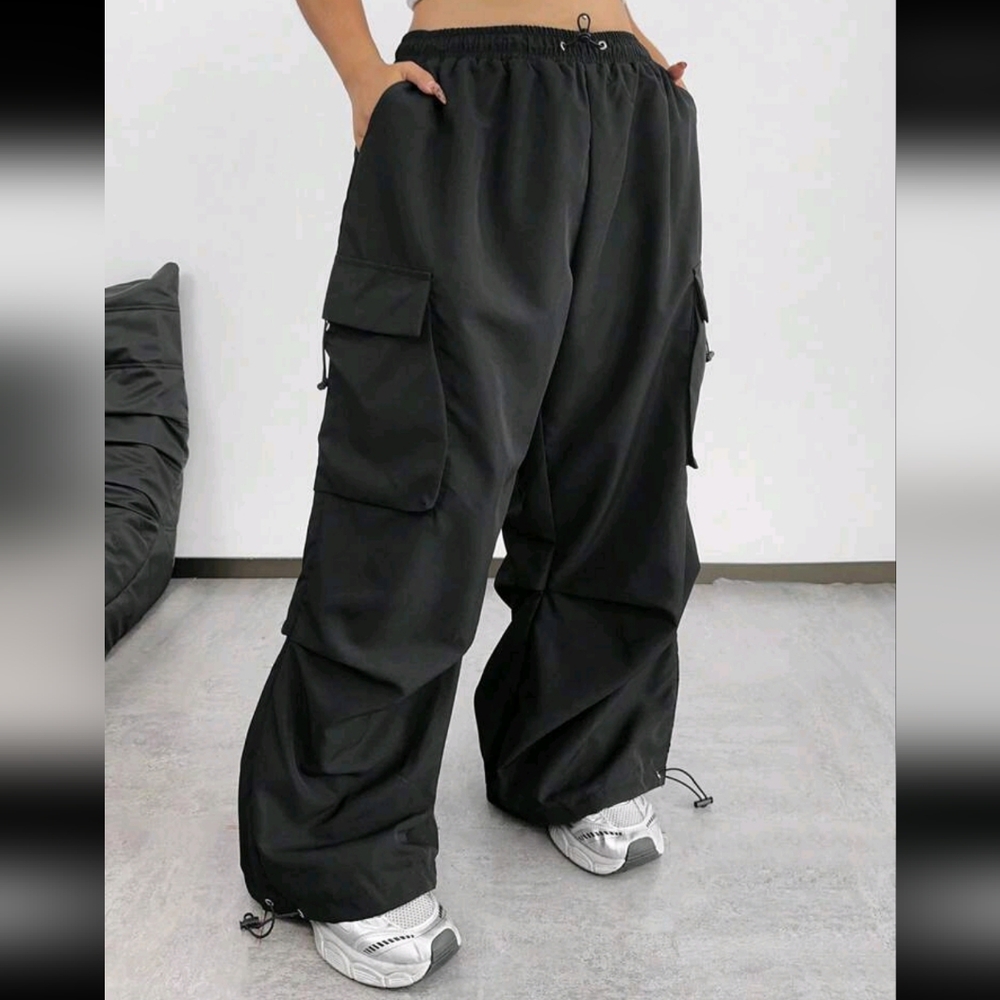 Black Cargo Pants